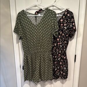 Set of Two Old Navy Rompers